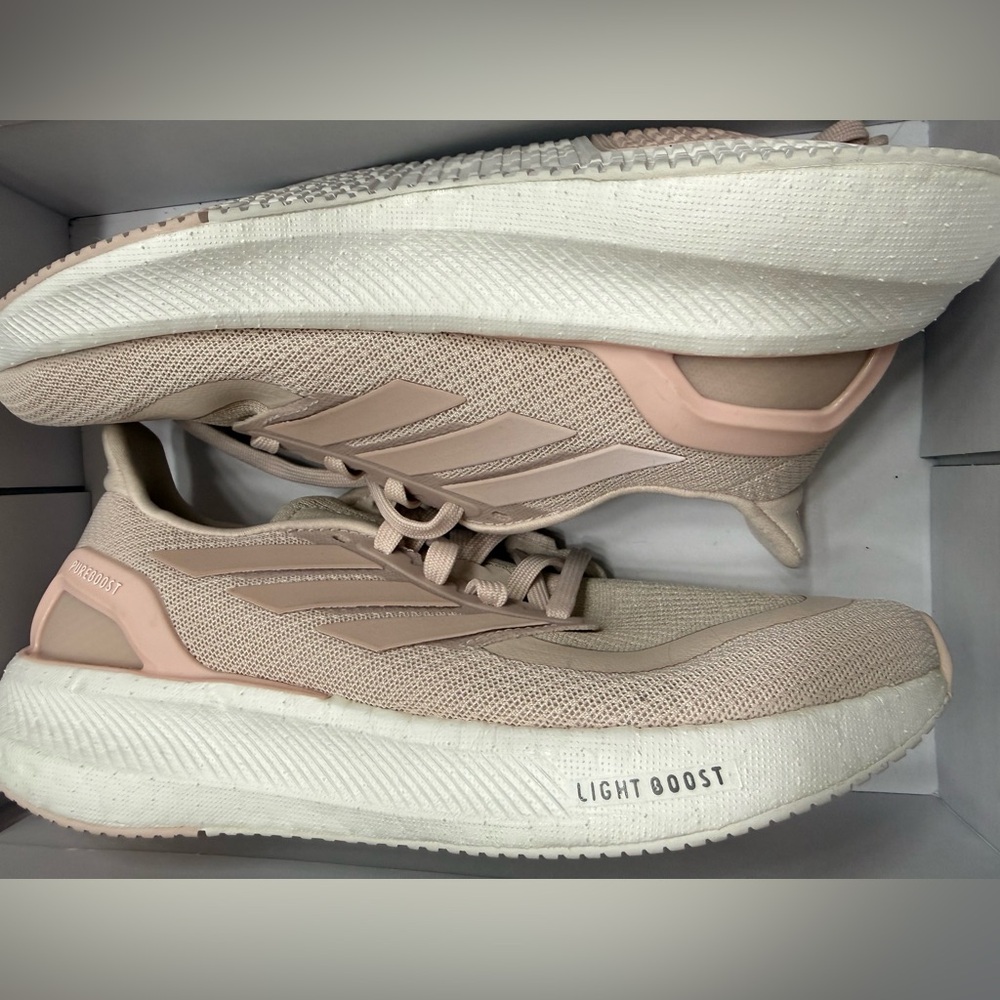 Adidas Pureboost Running Shoes – Blush / Nude – Women’s 5.5